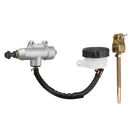 Rear Master Cylinder Metal Hydraulic Brake Pump For 50cc-125cc Dirt Pit Bike Go Kart