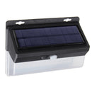 206 LED Solar Powered PIR Motion Sensor Light Outdoor Garden Security Wall