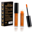 NICEFACE Halloween Matte Lipstick Liquid Lip Gloss Kit Suit Retro Pumpkin Nude Makeup