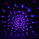 RGB Self-propelled Flash Mode Remote/ Voice Control LED Stage Light Crystal Ball Disco Club DJ Part