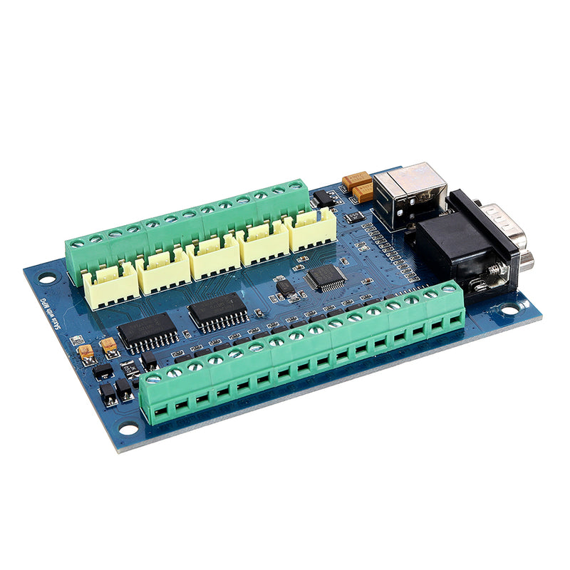 CNC Driver Control Module 5-axis MACH3 Interface Board USB Engraving Machine 5 Axis with MPG Stepper Motor Motion Controller
