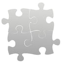 4Pcs 3D Puzzle Mirrors Wall Sticker Modern Art DIY Home Room Decorations