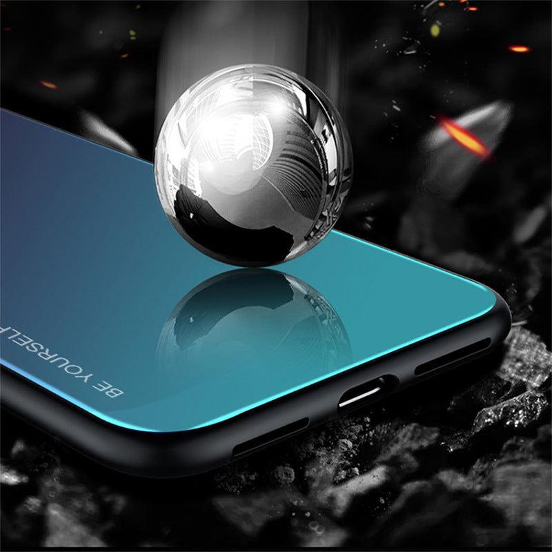 Bakeey Gradient Tempered Glass Protective Case For Samsung Galaxy Note 9/Note 8/S9/S9 Plus/S8/S8 Plus