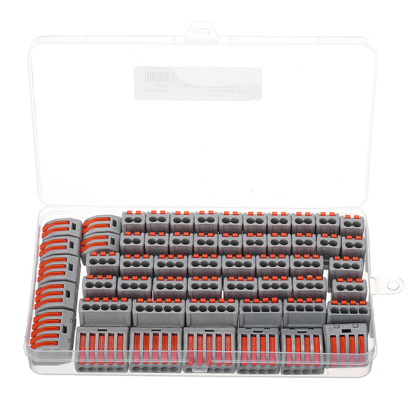 55Pcs 4 Type Quick Connector PCT212/213/214/215 Universal Terminal Block