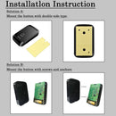 CACAZI A50 Wireless Music Doorbell Waterproof Battery 2 Button 1 Receiver Home Bell Wireless Ring Bell Chime