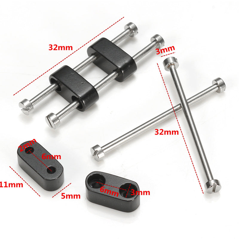 Watch Band Connecting Adapters Parts For Suunto Core All Black Watch Band Strap