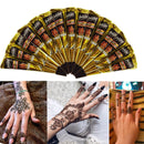 Black Natural Squishy  Herbal Henna Cone Temporary Tattoo Body Art Tattoos