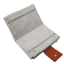 Universal Dual Zipper Pouch Large Capacity Foldable Accessory Management Collection Storage Bag