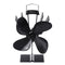 Heat Powered Wood Stove Fan 4 or 2 Blades Log Burner Fireplace Eco Friendly Fan