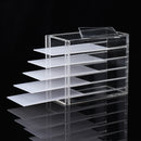 5 Layers Eyelash Extension Tools Storage Box Acrylic Cosmetic Organizer Lashes Glue Pallet Holder