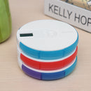 7 Days Electronic Pill Organizer Timer Alarm Clock Reminder Medicine Case Box
