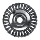 150mm Weed Trimmer Head Lawn Mower Sharpener Grass Weeder Steel Brush Head