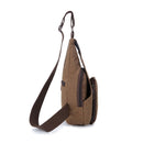 Canvas Chest Travel Bag CrossBody Messenger Sling Shoulder Backpack Universal