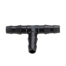 50pcs Sprinkler Irrigation 4/7mm Tee Pipe Barb Hose Fitting Joiner Garden Agricultural Drip System Tools