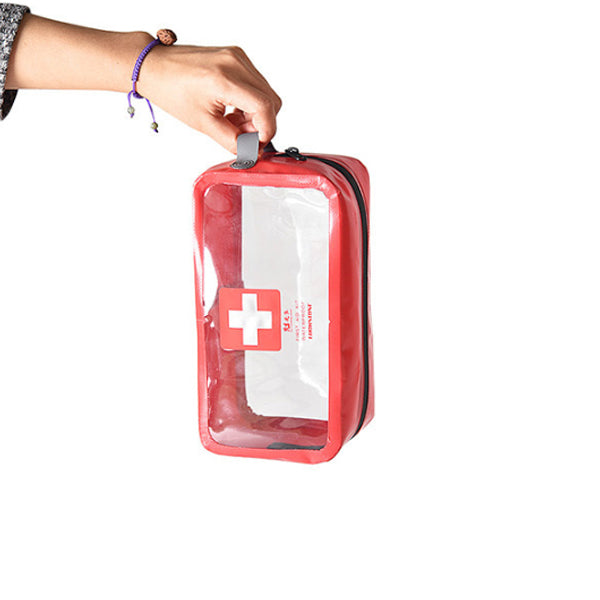 5L First Aid Bag Medical Bag Portable Camping Transparent Waterproof Survival Medical Storage Bag