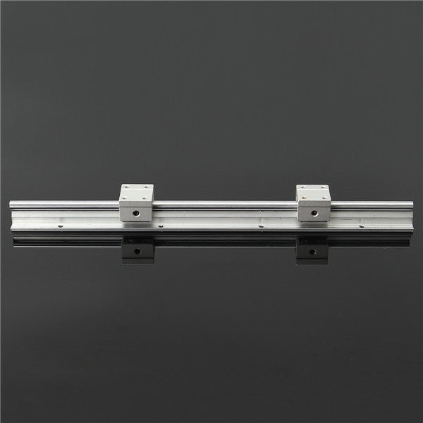 SBR10 L400mm Axis Linear Track Rails Shaft With 2pcs SBR10UU Block Bearing