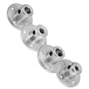 CHIHAI MOTOR 3/4/5/6mm Rigid Flange Coupling Motor Guide Shaft Coupler Motor Connector Shaft Coupler