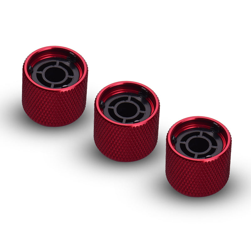 3PCS Electric Guitar Bass Replacement Parts Tone Volume Control Knobs Cap Guitar Parts