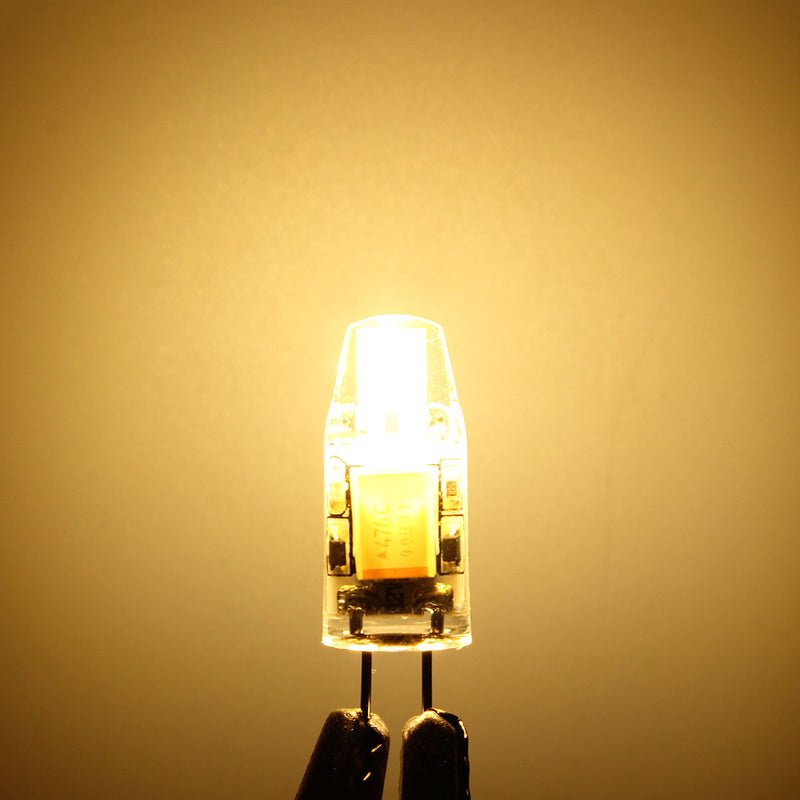 G4 1.2W LED Bulb 120Lm COB Pure White Warm White Natural White Light Lamp Bulb DC12V