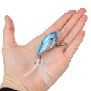 ZANLURE 5Pcs/Set 7cm 6.2g Fishing Lure Crankbaits Hook Fish Crank Tackle Lipless Swimbait Hard Lures