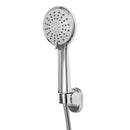 Modern Style Wall Mount Chrome Bathroom Faucet Hot Cold Mixer Tap + Shower Head