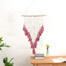 Wall Hanging Handwoven Bohemian Cotton Rope Chic Tapestry Home Door Decorations