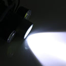 XANES 2505 1200LM Bicycle Headlight 5 Switch Modes T6+2*COB White Light 180  Rotation Adjustable He