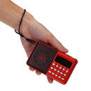 Mini Portable LCD Digital FM Radio Speaker USB TF AUX MP3 Music Player
