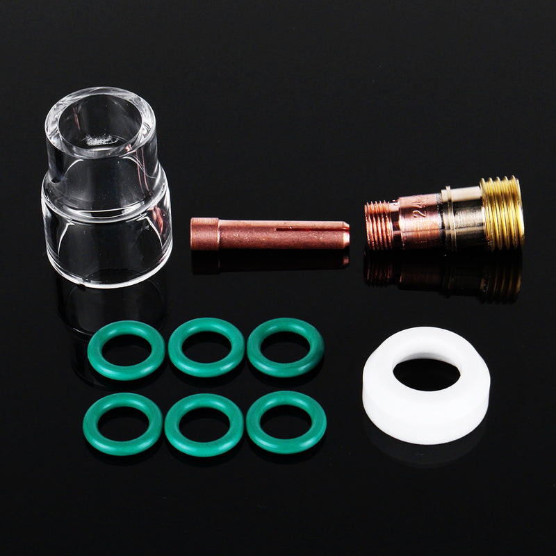 10Pcs TIG Welding Torch Stubby Gas Lens