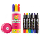 JoanMiro	Rotating Crayon Washable Brush Set Pastel 6 Color 12 Color 24 Color Art Teaching Aid Painting