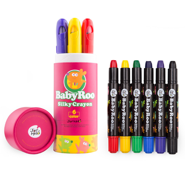 JoanMiro	Rotating Crayon Washable Brush Set Pastel 6 Color 12 Color 24 Color Art Teaching Aid Painting