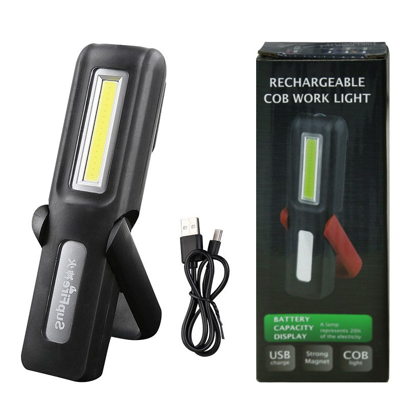 SupFire G6 XPE LED+COB 2Modes 180 Rotatable USB Rechargeable Worklight Set Outdoor Multifunctional Maintenance Lights Emergency Lights Work Light with Magnet