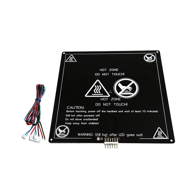 Anet 220x220x3mm 120W 12V MK3 Aluminum Board PCB Heated Bed With Wire For 3D Printer