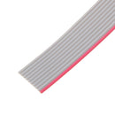 5pcs 5M 1.27mm Pitch 10 Pin 10P Grey Gray Flat Ribbon Data Cable Wire Connector AWG28 300V