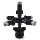1/2" Five Outlets Spraying Nozzle Garden Balcony Greenhouse Misting Atomizing adjustable Sprinkler