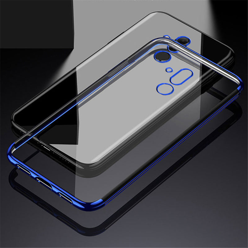 Bakeey Transparent Plating Shockproof Back Cover Protective Case for Huawei Mate 20 Lite