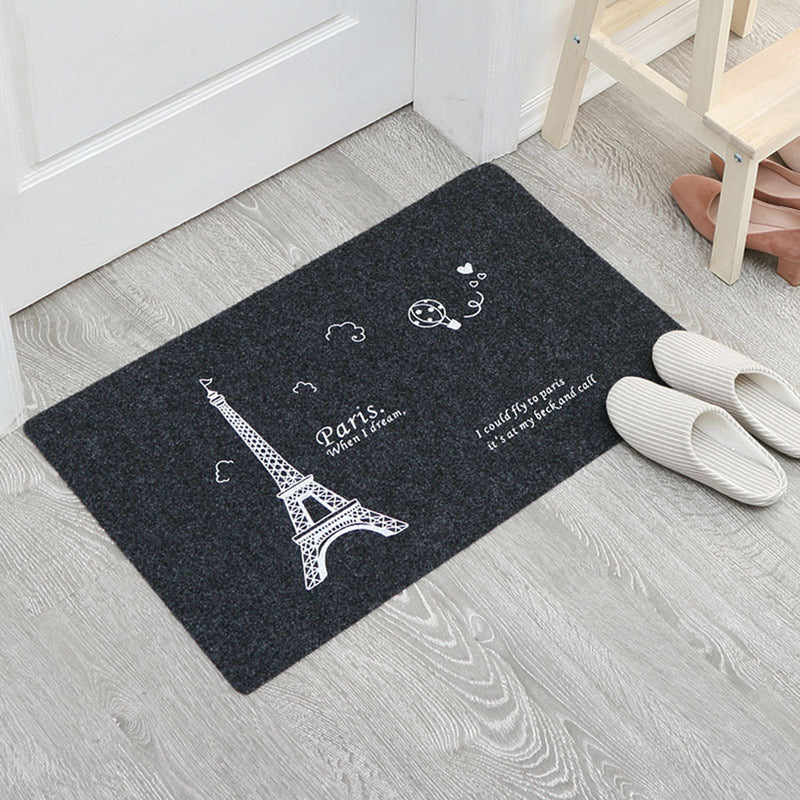 Tower Mat Doormat Non-Slip Kitchen Floor Area Rug Indoor Entrance Carpet Fold