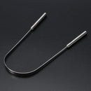 Stainless Steel Tongue Scraper Tongue Cleaner Scraper Head Dental Tools