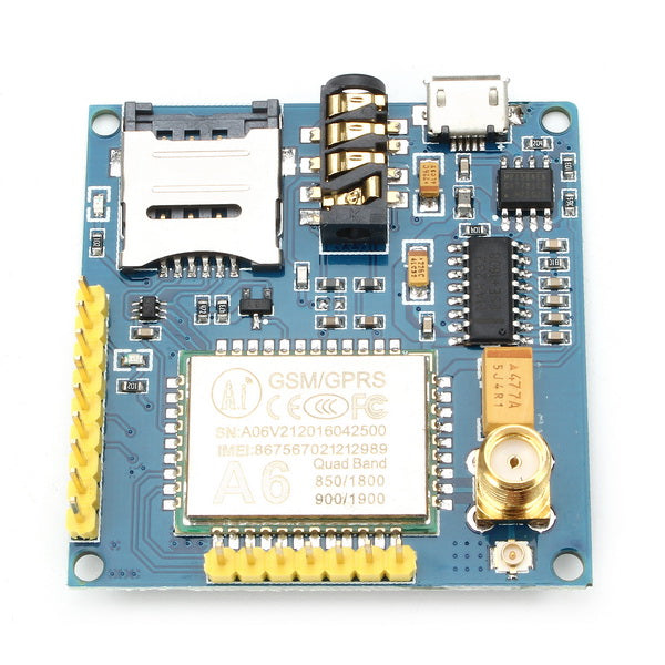 SIM900A Smart Electronics GPRS A6 Module Wireless Extension Module GSM GPRS Board