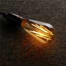 Dimmable Vintage ST64 B22 6W LED Squirrel Cage Edison Light Bulb Filament Lamp AC220V