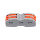 Minleaf 48Pcs Electrical Wiring Household 2PIN Docking Connector Electrical Connectors Wire Terminal Block Universal Electrical Wire Connector
