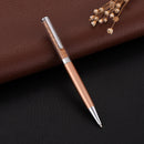 ZKE4723 1 Piece Metal 1.0mm Diamond Ballpoint Pen Crystal Smooth Writing Pens for Office School Supplies