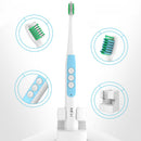 Lansung A1 Sonic Ultrasonic Electric Tooth Brush 5 Modes Teeth Brush Oral Hygiene W/ 4 Toothbrush Head