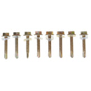 4Pcs Aluminum Alloy Solar Panel Mounting Z Shaped Brackets Set Fixing Kit Fit RVs Roof Yacht Decks