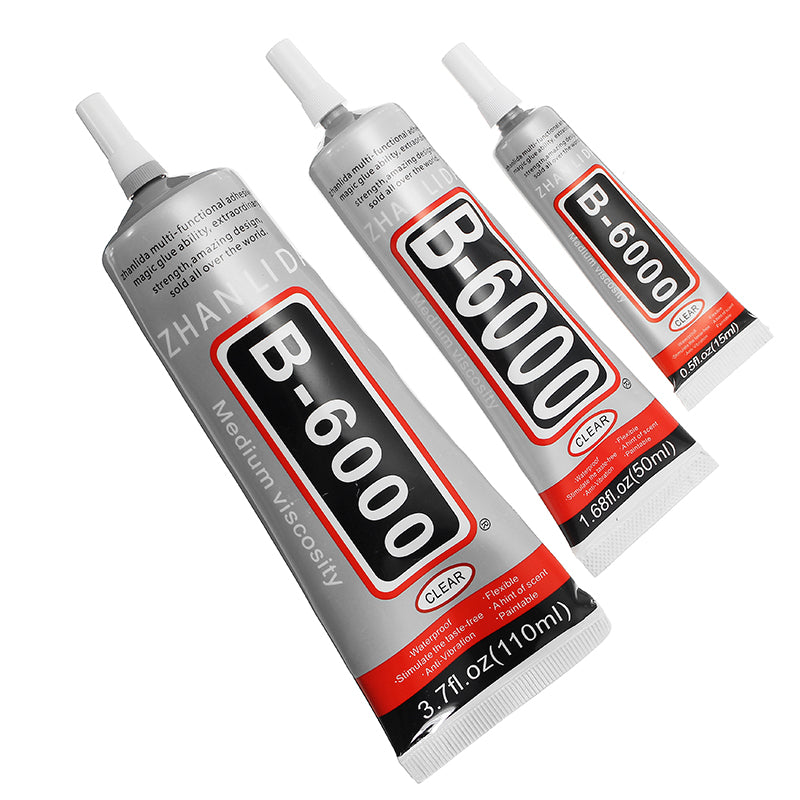 B6000 Clear Acrylic Adhesive Glass Phone Screen Repair DIY Crafts Jewelry Glue