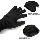 Maxcatch Durable Protective Fishing Glove Tuff-Knit Yarn Anti-cut Fishing Glove