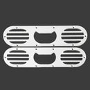 2 PCS Rear Bumper Race Air Diversion Diffuser Panel For Universal Car