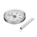 63mm 0-120 C Clip Dial Thermometer Temperature Temp Gauge With Spring