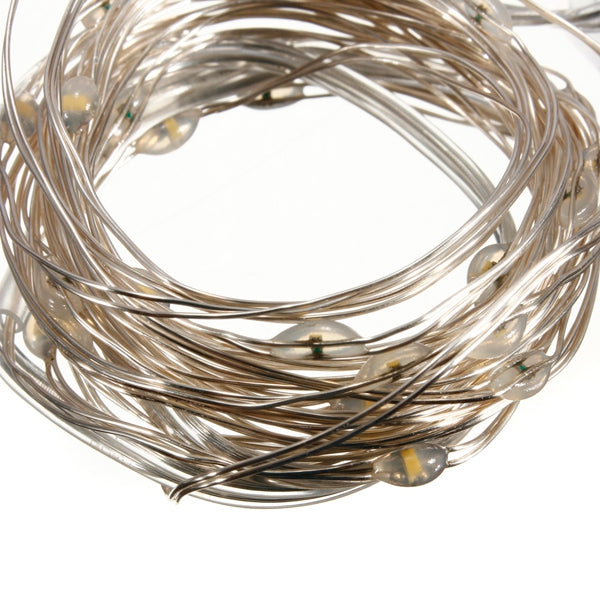 Warm White/Pure White 3M 30LED Copper Wire LED String Lights Lamp 5V