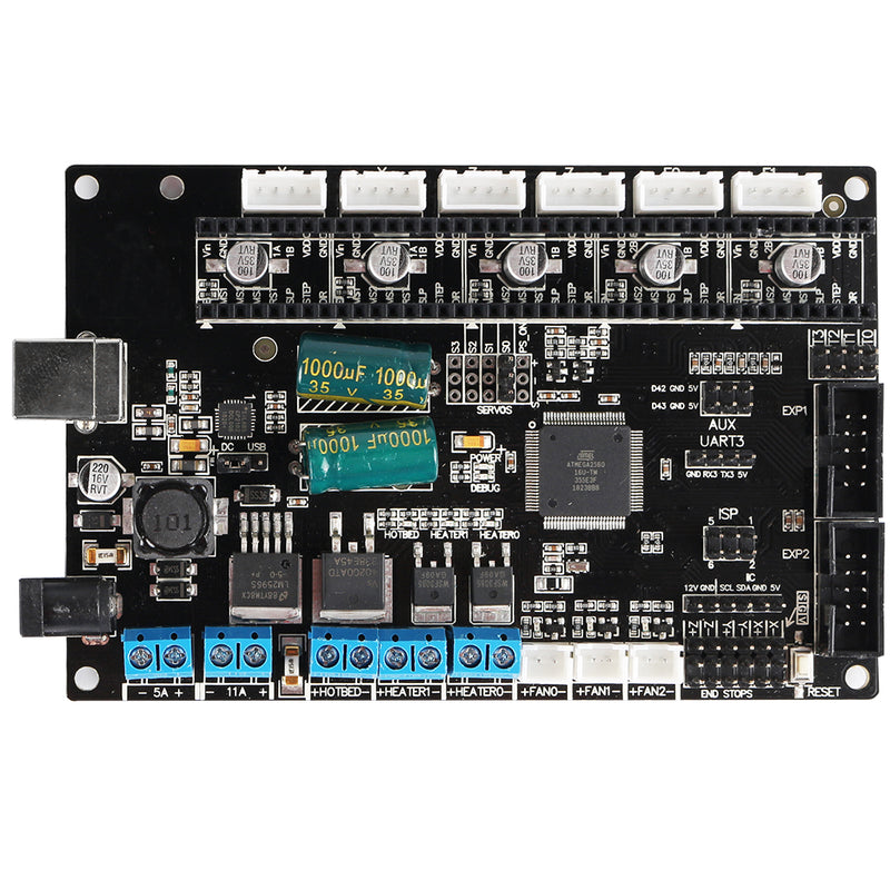 TriGorilla Mainboard Motherboard With USB Cable For Kossel Prusa i3 Corexy 3D Printer